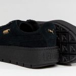 Puma Platform Black Trainers