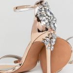 Embellished Heeled Sandals