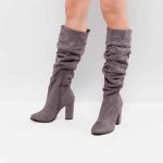 Lipsy Ruched High Leg Boot