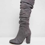 Lipsy Ruched High Leg Boot